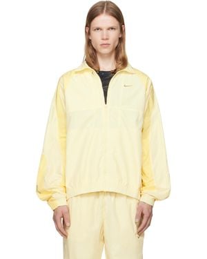 Nike Nocta Edition Northstar Nylon Tracksuit Jacket - Yellow