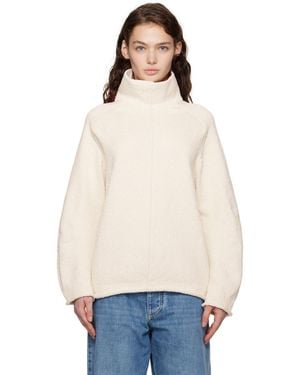 Bottega Veneta Off- Compact Cotton Turtleneck - Blue