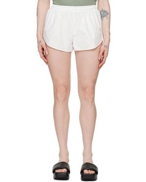 T By Alexander Wang Marathon Shorts - White