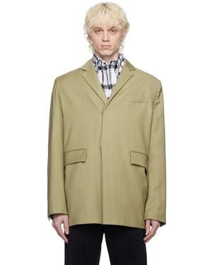 Bianca Saunders Veston taupe - Neutre