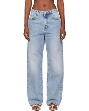 Rohe Baggy Fit Jeans - Blue