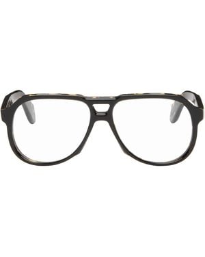 Cutler and Gross 9782 Aviator Glasses - Black
