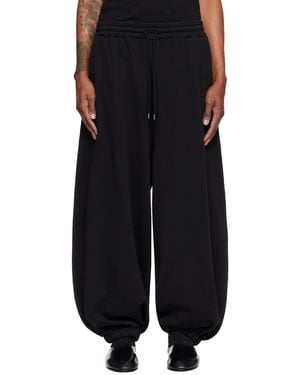 Lu'u Dan Baggy Bontan Sweatpants - Black