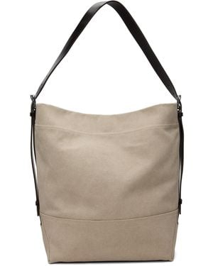 Lemaire Belted Tote - Grey