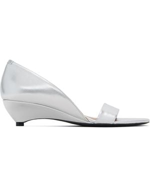 Jil Sander Low-Heel Heeled Sandals - Black