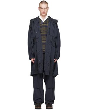 Engineered Garments Enginee Garments ネイビー Highland マウンテンパーカー - ブラック