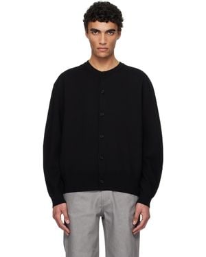 Amomento Semi Oversized Cardigan - Black