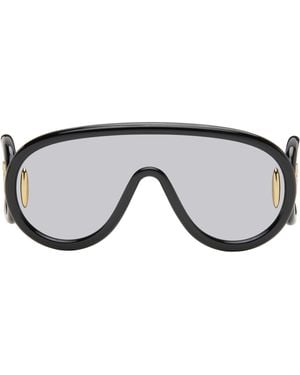 Loewe Wave Mask Sunglasses - Grey