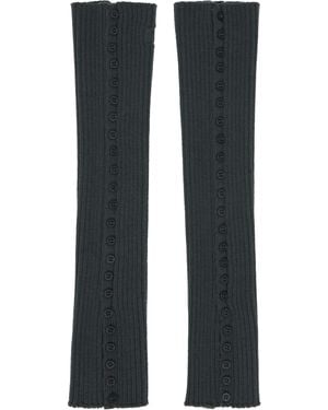 Paloma Wool Khaki Prior Leg Warmers - Black