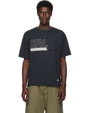 Neighborhood 'Srl' Sheltech Crewneck-P/T-Shirt - Black