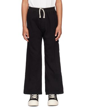 Rick Owens キッズ｜ブラック Pusher スウェットパンツ