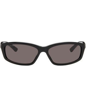 Balenciaga ブラック Rectangular サングラス