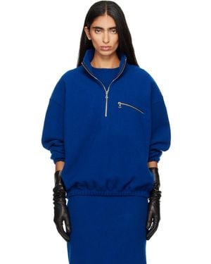 Rier Fleece Sweatshirt - Blue