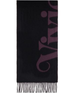 Vivienne Westwood Wool Scarf - Black