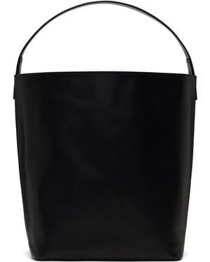AURALEE Aeta Edition Leather Shoulder Bag - Black