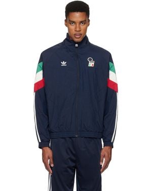 adidas Originals ネイビー Italy Originals トラックジャケット - ブルー