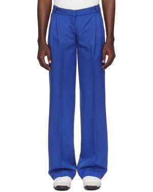 Coperni Pantalon Ajusté Bleu