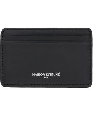 Maison Kitsuné Paris' Card Holder - Black