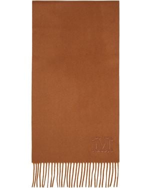 Max Mara Wsdalia Scarf - Brown