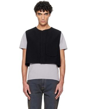 Rier Walker Gilet Utility Vest - Black