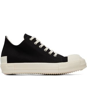 Rick Owens Tower Low Sneaks Trainers - Black