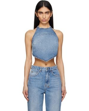 Ksubi Bolt Swept Top - Blue