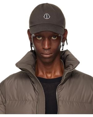 Rick Owens Moncler + Baseball Hat - Brown