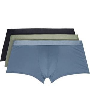 CDLP Three-Pack Trunk Boxer Briefs - Blue