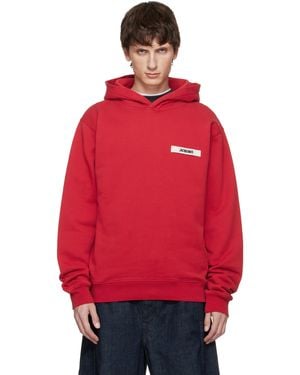 Jacquemus 'The Gros Grain' Hoodie - Red