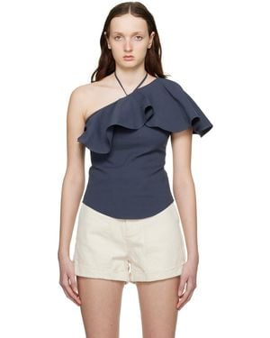 RECTO. Summer Night Tank Top - Blue