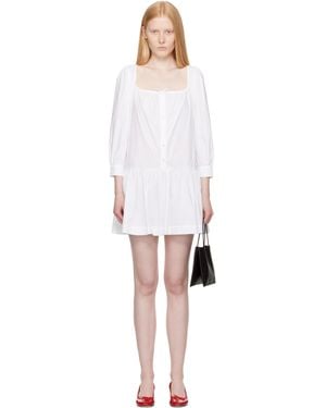 Sandy Liang Delia Minidress - Black