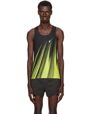 Soar Running Race Vest 2.0 Print Tank Top - Green