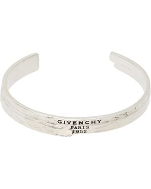 Givenchy Tape' Cuff Bracelet - Metallic