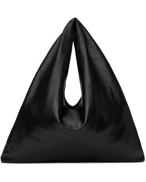 The Row Small Bindle Tote - Black