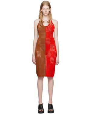ANDERSSON BELL Keira Midi Dress - Red