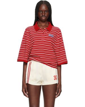 Martine Rose S/S Shrunken Polo - Red