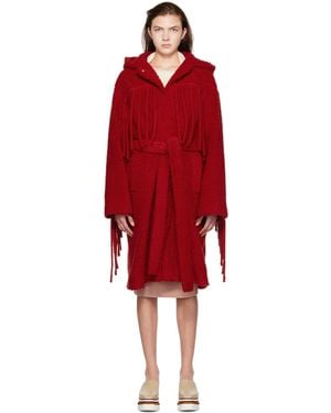 Stella McCartney レッド テディコート