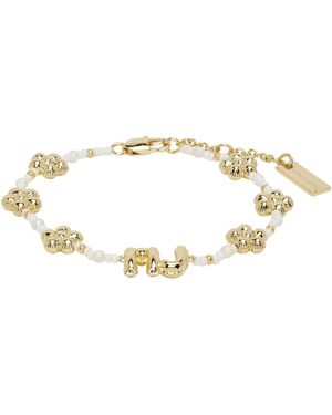 Marc Jacobs 'The Beaded Mj Balloon' Bracelet - Black