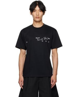 HELIOT EMIL Fulgens T-Shirt - Black