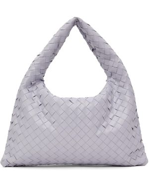 Bottega Veneta Small Hop Bag - Grey