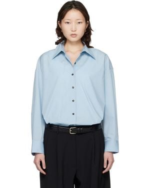 Cordera Oversized Shirt - Blue