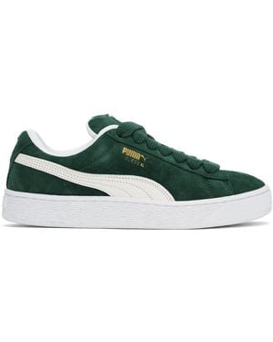 PUMA ーン&ホワイト スエード Xl スニーカー - グリーン