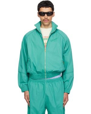 Willy Chavarria Ruff Rider Track Jacket - Blue