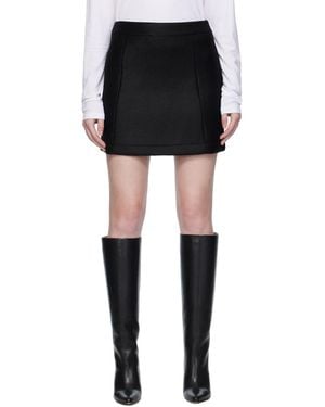 A.P.C. Julie Miniskirt - Black