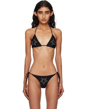 Miaou Kauai Bikini Top - Black