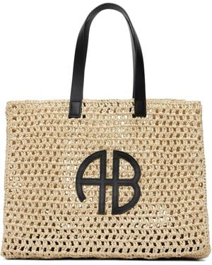 Anine Bing Large Rio Tote - Natural