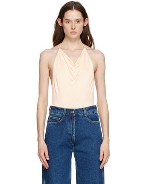 Bec & Bridge Off- Ariel Halter Bodysuit - Blue