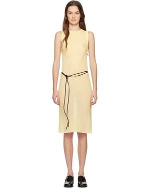Rier Wool Gauze Minidress - Black