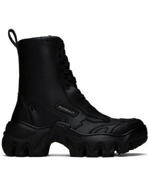 Rombaut Monk Boots in Black | Lyst