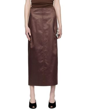 Lanvin Straight Maxi Skirt - Multicolor